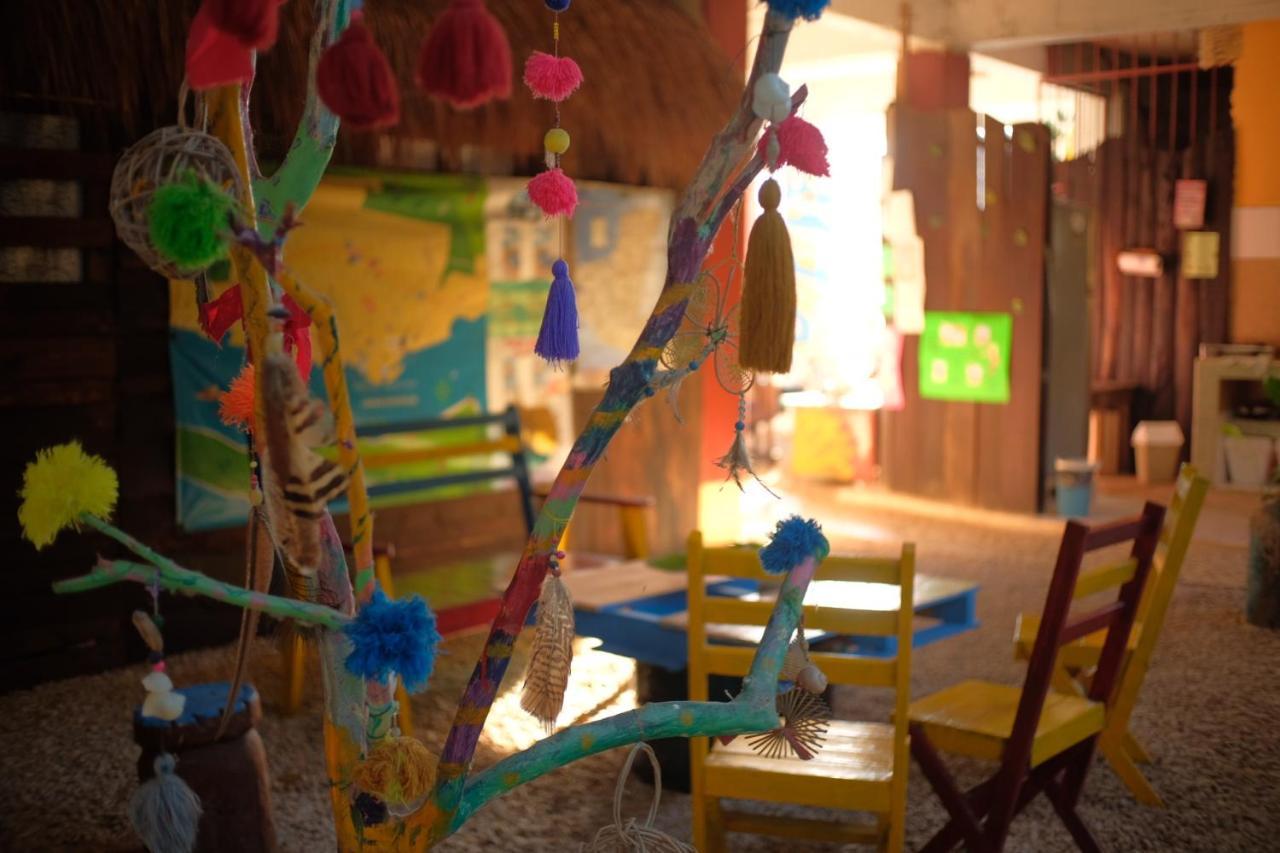Near Lake Hostal Bacalar Exterior foto