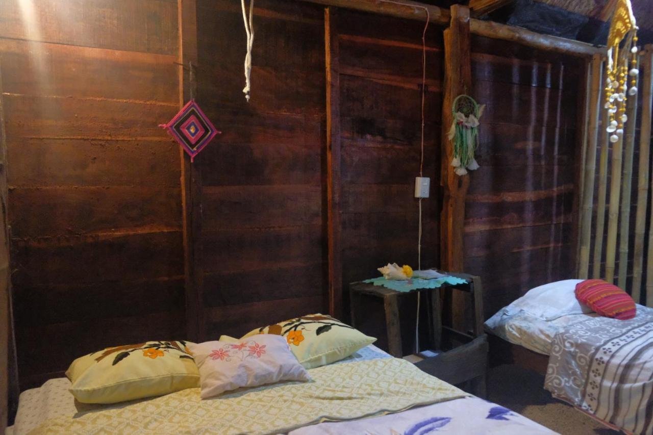 Near Lake Hostal Bacalar Exterior foto