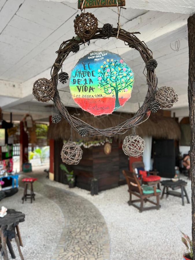 Near Lake Hostal Bacalar Exterior foto
