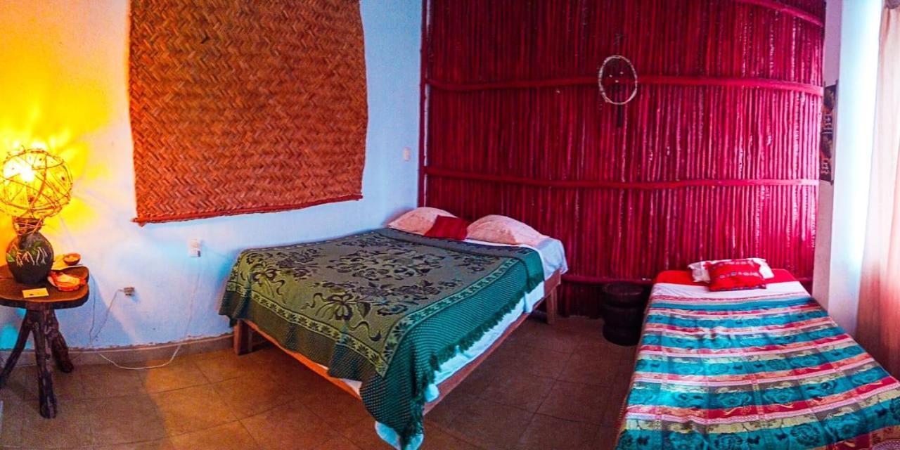 Near Lake Hostal Bacalar Quarto foto